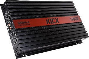 Kicx 4csatornás 4x80W erősítő SP 4.80AB
