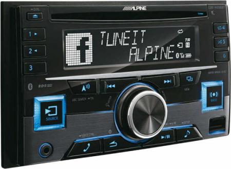 Alpine Bluetooth CD/MP3/WMA/AAC/USB/iPod lejátszó CDE-W296BT