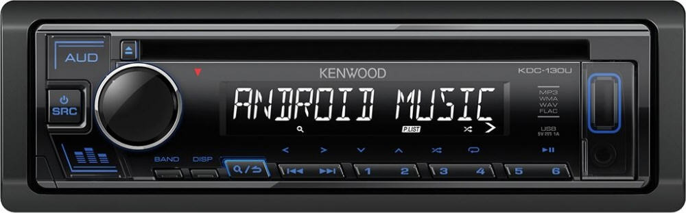Kenwood CD/MP3/WMA/WAV/FLAC/USB lejátszó KDC-130UB