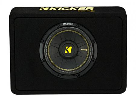 Kicker 25cm 300W mélysugárzó+reflex láda TCWC104