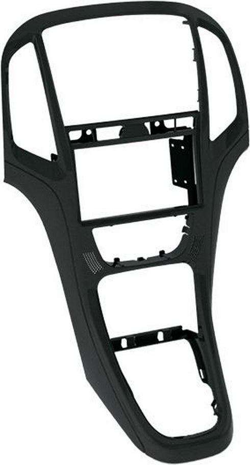 Opel Astra J 2 DIN autórádió beszerelő keret, Fekete (381230-23-2) 381230-23-2