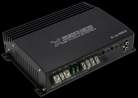 Audio System 2 csatornás erősítő 2x100W X-ION 100.2