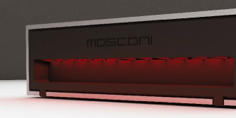 Mosconi high end 2 csatornás erősítő 2x100W AS 100.2