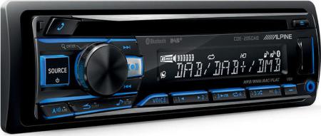 Alpine CD/RW/MP3/WMA/AAC/FLAC/iPod/DAB lejátszó CDE-205DAB