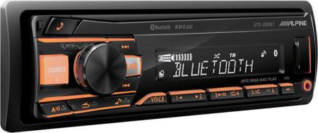 Alpine USB/AUX/AAC/WMA/MP3 lejátszó UTE-200BT