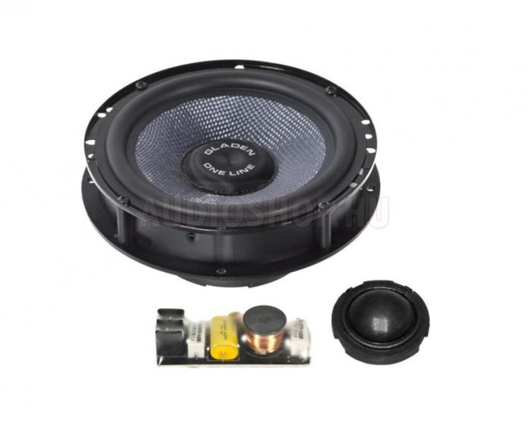 Gladen Audio ONE 16,5cm 2 utas komponens szett AUDI A3-8P autóba ONE 165 A3-RS