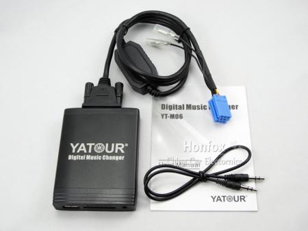 YATOUR MP3/USB/SD/AUX illesztő Citroen, RD3 YT-M06-RD3