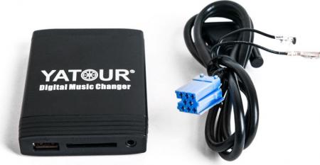 YATOUR MP3/USB/SD/AUX illesztő Renault, Mini ISO YT-M06-REN8