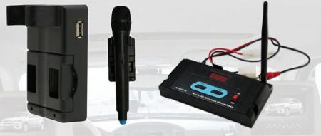 JVJ Busz mikrofon erősítő wireless 4G HZ-MIC2