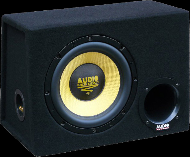 Audio System 20cm 200W sub reflex dobozban HX 08 SQ BR