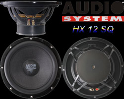 Audio System 30cm 350W HIGH END mélysugárzó HX 12 SQ