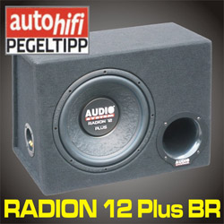 Audio System 30cm 400W sub+reflex láda RADION 12 Plus BR