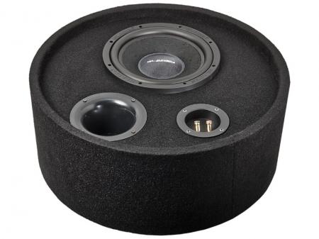 Gladen Audio 25cm 250W mélysugárzó kerek reflex ládában RS 10 BRR