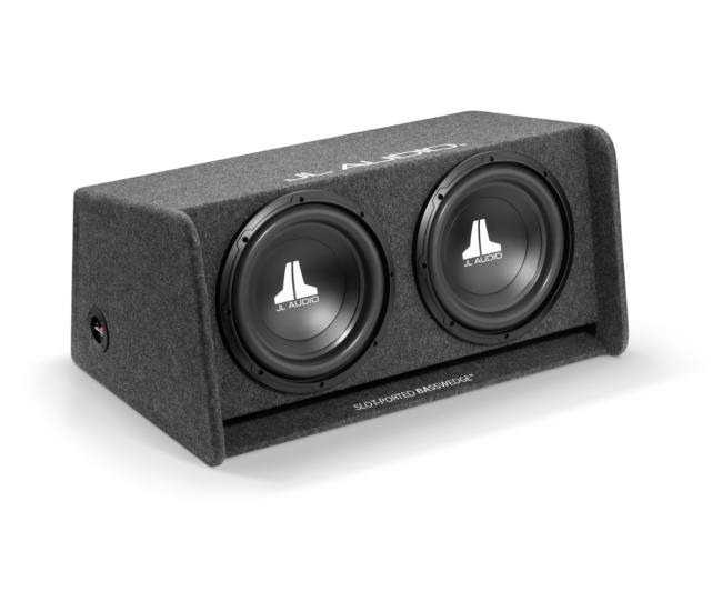 JL Audio BassWedge reflex mélyláda dupla 600W mélysugárzókkal JLCP212G-W0V3