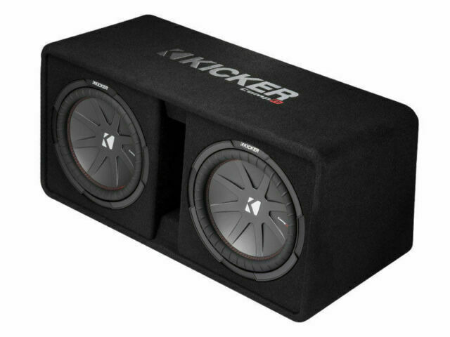 Kicker dupla 30cm 1000W mélysugárzó bassreflex ládában DCWR122