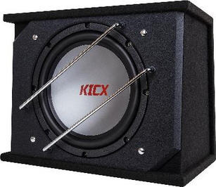 Kicx 30cm 350W aktív reflex mélyláda AP-301BPA