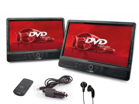 Caliber 10" DVD/CD/USB/SD/MP3/JPEG/MPEG4/AVI/DivX lejátszós monitor MPD 2010T