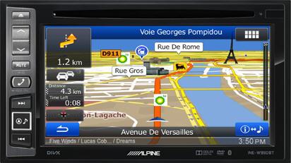 Alpine 6.1" érintőképernyős CD/DVD navigáció INE-W990HDMI