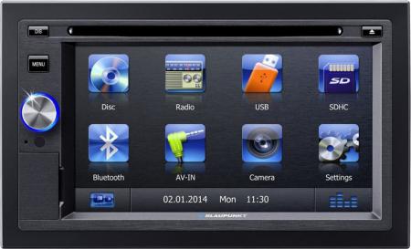 Blaupunkt 6,2" DVD/CD/USB/SD/MPG/AVI/DIVX navigációs multimédia SAN DIEGO 530