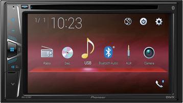 Pioneer 6,2" érintőképernyő CD/DVD/MP3/WMA/AAC/FLAC/H264/MKV/FLV/MPG/DivX/USB lejátszó AVH-G210BT