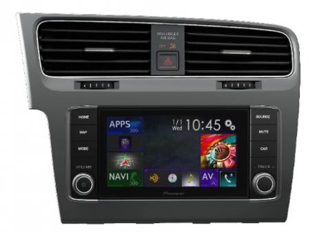 Pioneer 7" DivX/FLV/H.264/MKV/MPEG4/WMV navigációs multimédia AVIC-EVO1-G71-BBF