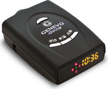 Genevo One radar és lézerdetektor GPS-es adatokkal telepített kamerák ellen Genevo One
