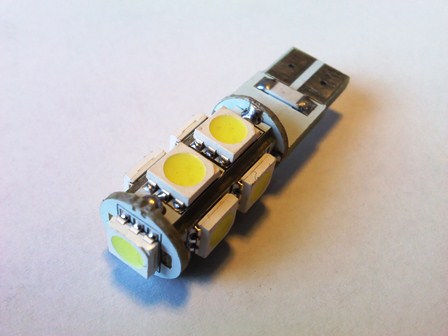 Can Bus Led, IC stabilizált W5W foglalat (T10) CANBUSLEDW5W2