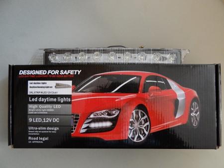 9 LED-es nappali menetfény DAYLIGHT9L